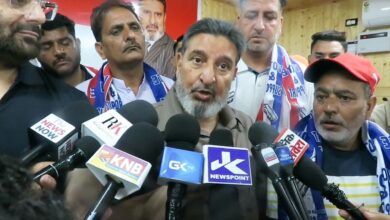 Altaf Bukhari backs J&K statehood push, questions NC’s protest strategy