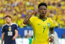 FIFA World Cup 2026: Vinícius Júnior scores twice as Brazil beats Scotland 3-0 to reach knockout stage