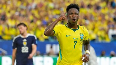 FIFA World Cup 2026: Vinícius Júnior scores twice as Brazil beats Scotland 3-0 to reach knockout stage