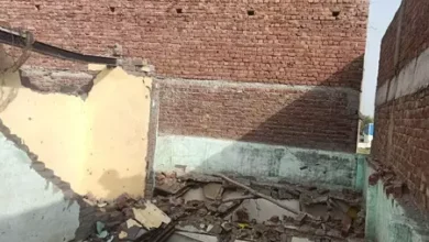 ग्रेटर नोएडा में तेज आंधी-तूफान का कहर, निर्माणाधीन मकान की दीवार गिरने से मची अफरा-तफरी
