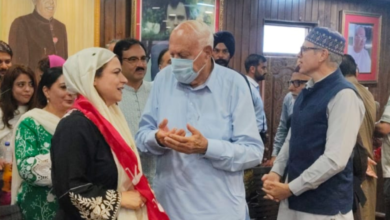 Former DDC Baramulla Safina Baig joins National Conference