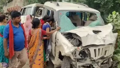 बिहार: बेगूसराय में दो स्कार्पियो गाड़ियां आमने-सामने टकराईं, तीन युवकों की मौत