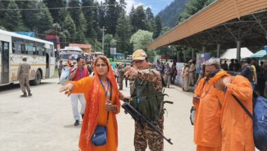 Second batch of Amarnath pilgrims reaches base camp in Pahalgam | GKTV report